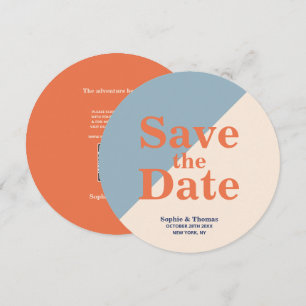 Moderne fette Typografie Hochzeit 'Save the Date' Save The Date