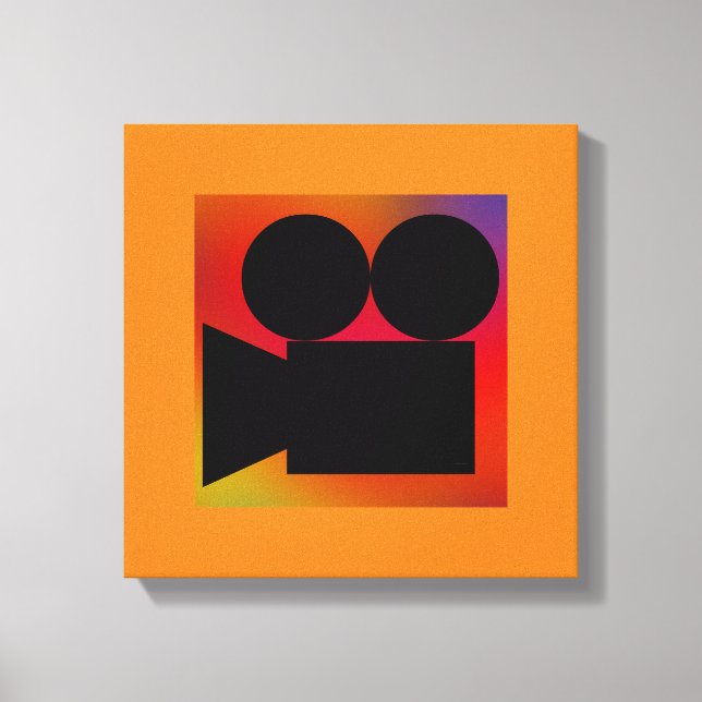 MODERNE FILMZEIT LEINWANDDRUCK (Vorderseite)