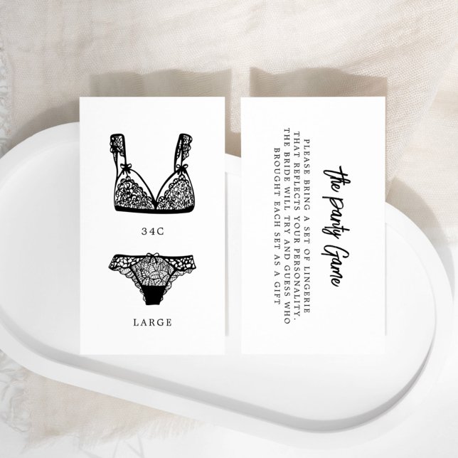Moderne Fingerabdruck-Panty-Spielgröße Begleitkarte (Von Creator hochgeladen)