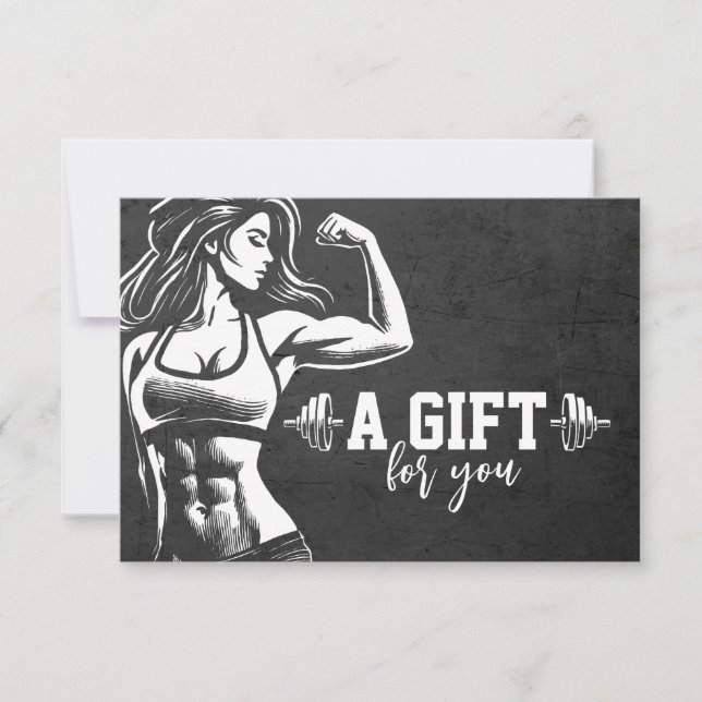 Moderne Fitness Trainer Bodybuilding Gym Instructo (Vorderseite)