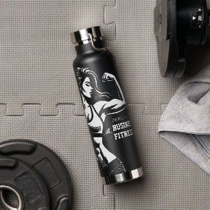 Moderne Fitness Trainer Bodybuilding Gym Instructo Trinkflasche