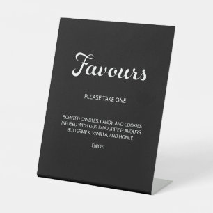 Moderne Flair Script Minimal Favoriten Schwarze Ho Sockelschild