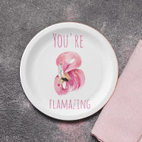 Moderne Flamazing-Schönheit Rosa Flamingo