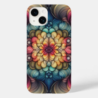 Moderne Fließende Linien Kunst Handyhülle Vibrante Case-Mate iPhone 14 Hülle