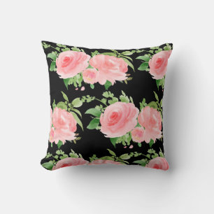 Moderne Floral Watercolor Kissen