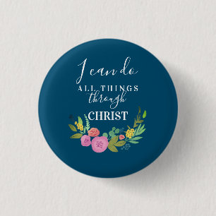 Moderne Floralbibliotheken - Philippinen 4:13 Scha Button