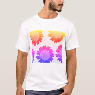 Moderne florale Geometrie – Elegantes botanisches  T-Shirt