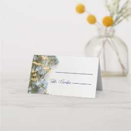 Moderne florale Hochzeitsplatzkarten Platzkarte