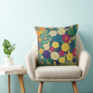 Moderne Florale Kissenhülle Kissen