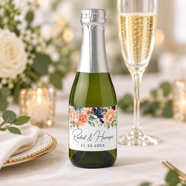 Moderne florale Monogramm-Hochzeit (Von Creator hochgeladen)