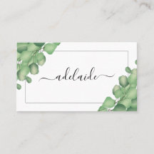 Moderne Foliage Greenerity Hair Stylist Botanisch