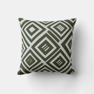 Moderne Formen: Die Kunst des geometrischen Design Kissen