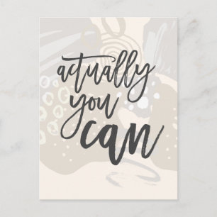 Moderne Formen, die man eigentlich positiv bewerte Postkarte