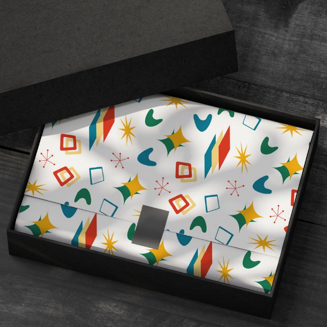 Moderne Formen - Retro-Mod, atomisch, mittelalterl Seidenpapier (Von Creator hochgeladen)