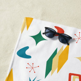Moderne Formen - Retro-Mod, atomisch, mittelalterl Strandtuch