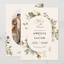 Moderne Foto- & Boho-Grün-Hochzeit - Merkt Euch di