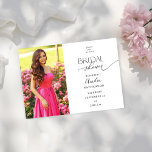 Moderne Foto Bridal Dusche Einladung<br><div class="desc">Senden Sie schöne & einzigartige Modern Foto Bridal Dusche Einladungen,  um Ihre Gäste für Ihr phantastisches Brautparty bereit zu halten.</div>