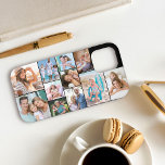 Moderne Foto Collage 11 Picture Black Sideways Case-Mate iPhone Hülle<br><div class="desc">Laden Sie Ihre 11 Ihrer Lieblings-Fotos hoch und erstellen Sie Ihre eigene personalisierte Telefonzelle. Dieses coole, moderne Design wird seitwärts angezeigt und hat einen schwarzen Hintergrund (editierbar) mit einer Vorlage für Foto-Collage, die Ihre Bilder automatisch in quadratischen und porträtierten Formaten anzeigt. Für iPhone 12 Pro konzipiert, passt aber auch auf...</div>
