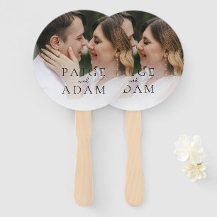 Moderne Foto-Editorial-Hochzeit Fächer