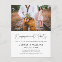 Moderne Foto-Einladung