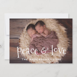 Moderne FOTO-Ferienkarte, Ankündigung, andere Feiertagskarte