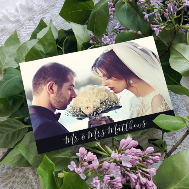 Moderne Foto Handschrift Danke Postcard Postkarte (Von Creator hochgeladen)