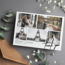 Moderne FotoCollage mit Handschrift