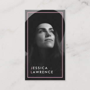 Moderne Fotografie der Visitenkarte