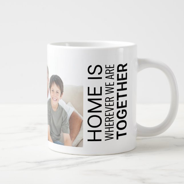 Moderne Fototasse Jumbo-Tasse (Rechts)