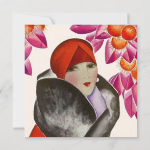 MODERNE FRAUEN-MITTAGESSEN-BRUNCH-EINLADUNG LADEN EINLADUNG