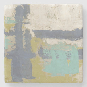 Moderne freie Ausdruck-Malerei Steinuntersetzer