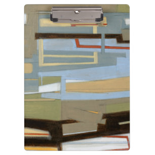 Moderne freie Ausdruck-Malerei vom Normannen Wyatt Klemmbrett