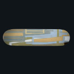 Moderne freie Ausdrucksbilder von Norman Wyatt Skateboard<br><div class="desc">Als modernes Bild für freie Meinungsäußerung von Norman Wyatt Jr. weist es ineinander greifende Linien auf,  die enge Farbverbindungen bilden. Perfekt als persönlicher Einkauf oder als Geschenk für jemanden,  der freie Meinungsbilder liebt.</div>