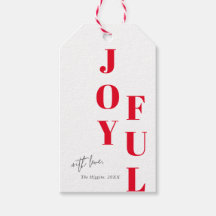 Moderne Freude Typ Red & White Weihnachtsfeiertag