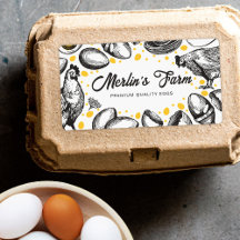 Moderne Frische Eier Illustration - Eierkarton Eti
