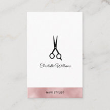 Moderne Friseur Visitentenkarte