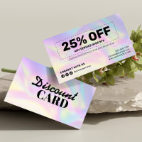 Moderne Friseurin Holographic Rewards