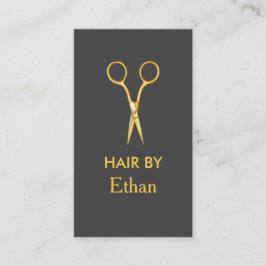 Moderne Friseursalon Stylist Business Card Visitenkarte
