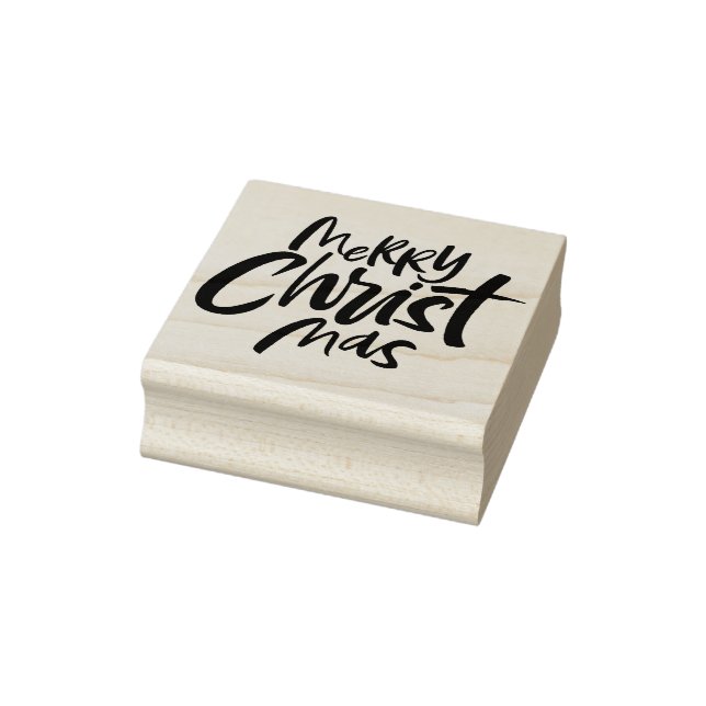 Moderne frohe Christliche Christusweihnachtsbriefe Gummistempel (Stempel)