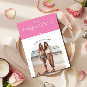 Moderne Frohe Galentine's Day an meine beste Freun Feiertagskarte