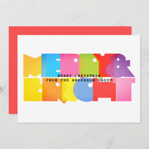 Moderne frohe und helle Weihnachten