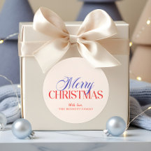 Moderne frohe Weihnachten