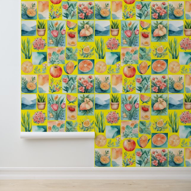 Moderne Früchte, Pflanze und Natur Tapete (Anwendung)