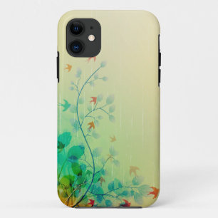 Moderne Frühlingsblumen Abstrakte Kunst Case-Mate iPhone Hülle