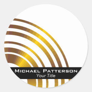 Moderne Führungskräfte Kreise Beruflich Personalis Runder Aufkleber