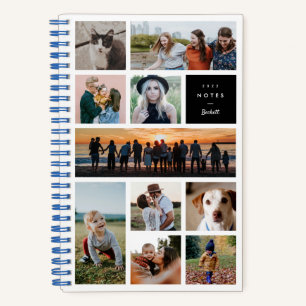Moderne Galerie Zehn Foto Collage Notebook Notizbuch