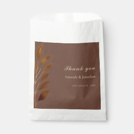 Moderne Gastgeschenk Hochzeit für Kaffeebraten und Geschenktütchen