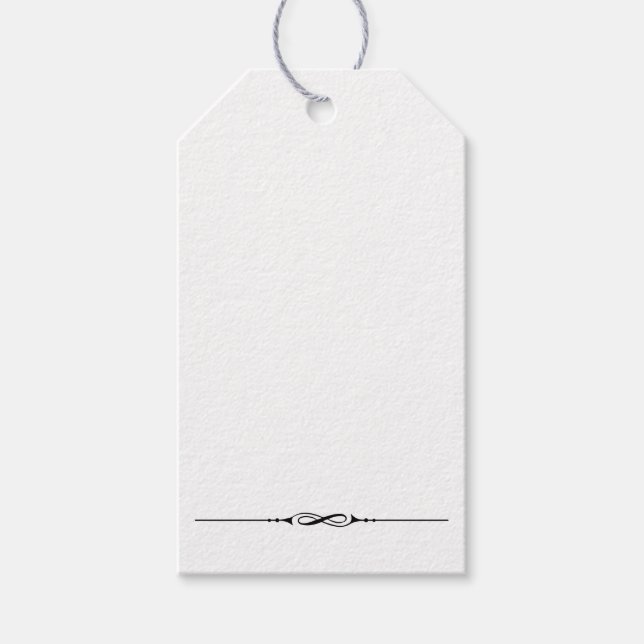 Moderne Geblüht Schmuckkarten für DIY Geschenkanhänger (Vorderseite)