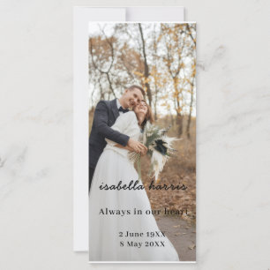 Moderne Gedenk Gedicht-Design für Beerdigungen