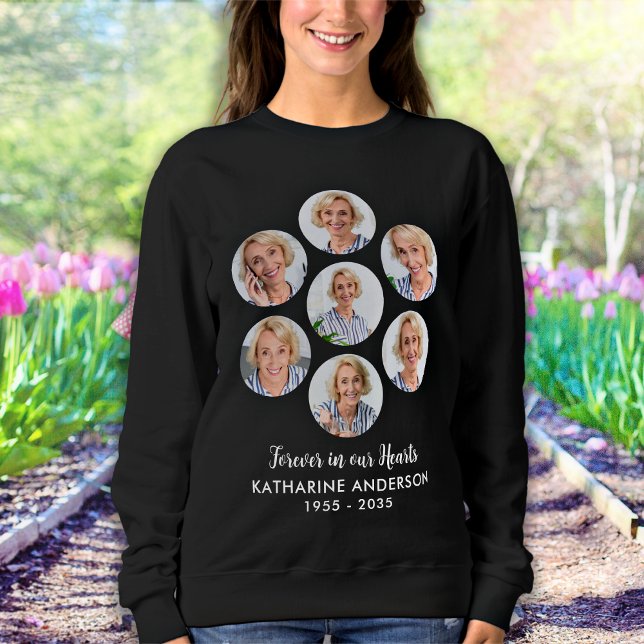 Moderne Gedenkstätte Custom 7 Picture Erinnerung Sweatshirt (Von Creator hochgeladen)